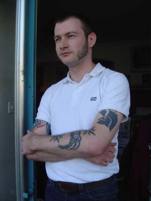 skinhead sideburns